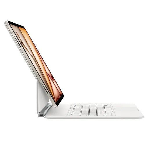 Apple Magic Keyboard 13" iPad Airille (M3) näppäimistö ja suoja, valkoinen (MDFW4