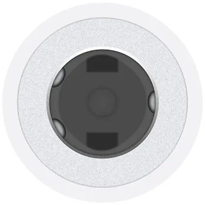 Apple Lightning - 3.5mm kuulokeadapteri, valkoinen MMX62