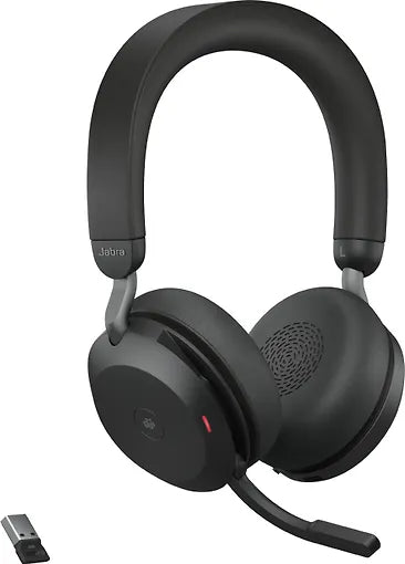 Jabra Evolve2 75 Stereo LINK380A -langaton headset, MS, musta