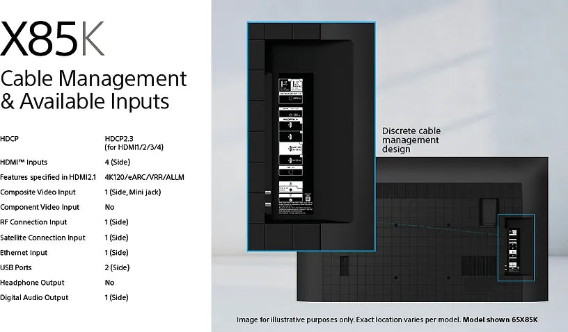 Sony KD-55X85K 55" 4K LED Google TV
