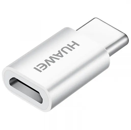 Huawei Micro-USB - USB-C adapteri, valkoinen