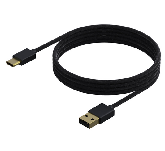 Sparkfox USB-A–USB-C-kaapeli, musta (4,0m)