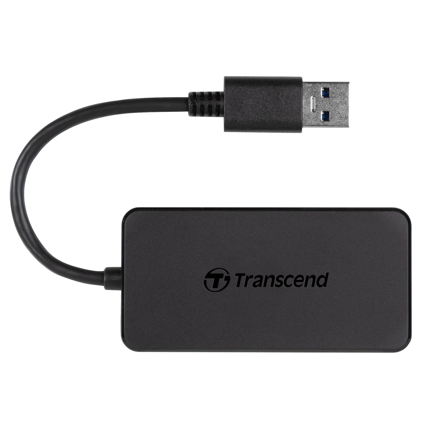 Transcend 4-porttinen HUB, USB 3.1 GEN 1, Usb-A, musta